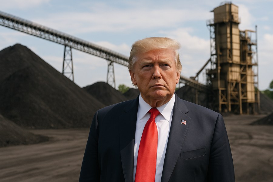 Il piano di Trump per rilanciare l’industria del carbone negli Stati Uniti piano di Trump carbone