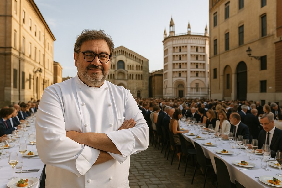 La Cena dei Mille 2026: Gennaro Esposito e le Eccellenze della Parma Food Valley Cena dei Mille 2026