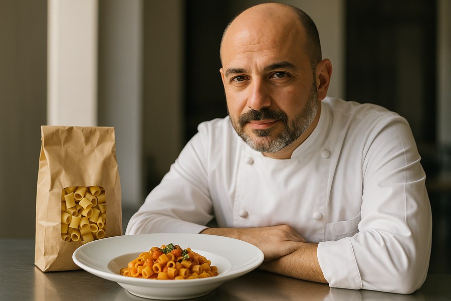 Un viaggio gastronomico con i Tubetti Cavalieri: la ricetta dello chef Carmine Buonanno Tubetti Cavalieri ricetta